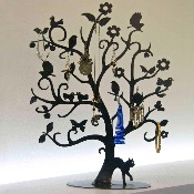 Arbre à bijoux : ALICE ET SON CHAT