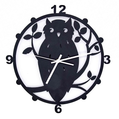 Horloge Artisanale en acier : HENRY LE HIBOU