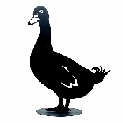 Déco de Jardin en acier : BERTRAND LE CANARD