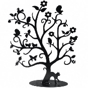 Arbre à bijoux : ALICE ET SON CHAT